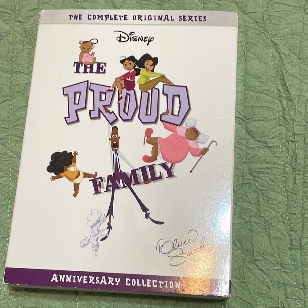 Disney The Proud Family DVD - Purple and White